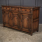 Vintage Carved Oak Sideboard, 1920s