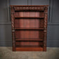 William IV Mahogany Open Antique Bookcase