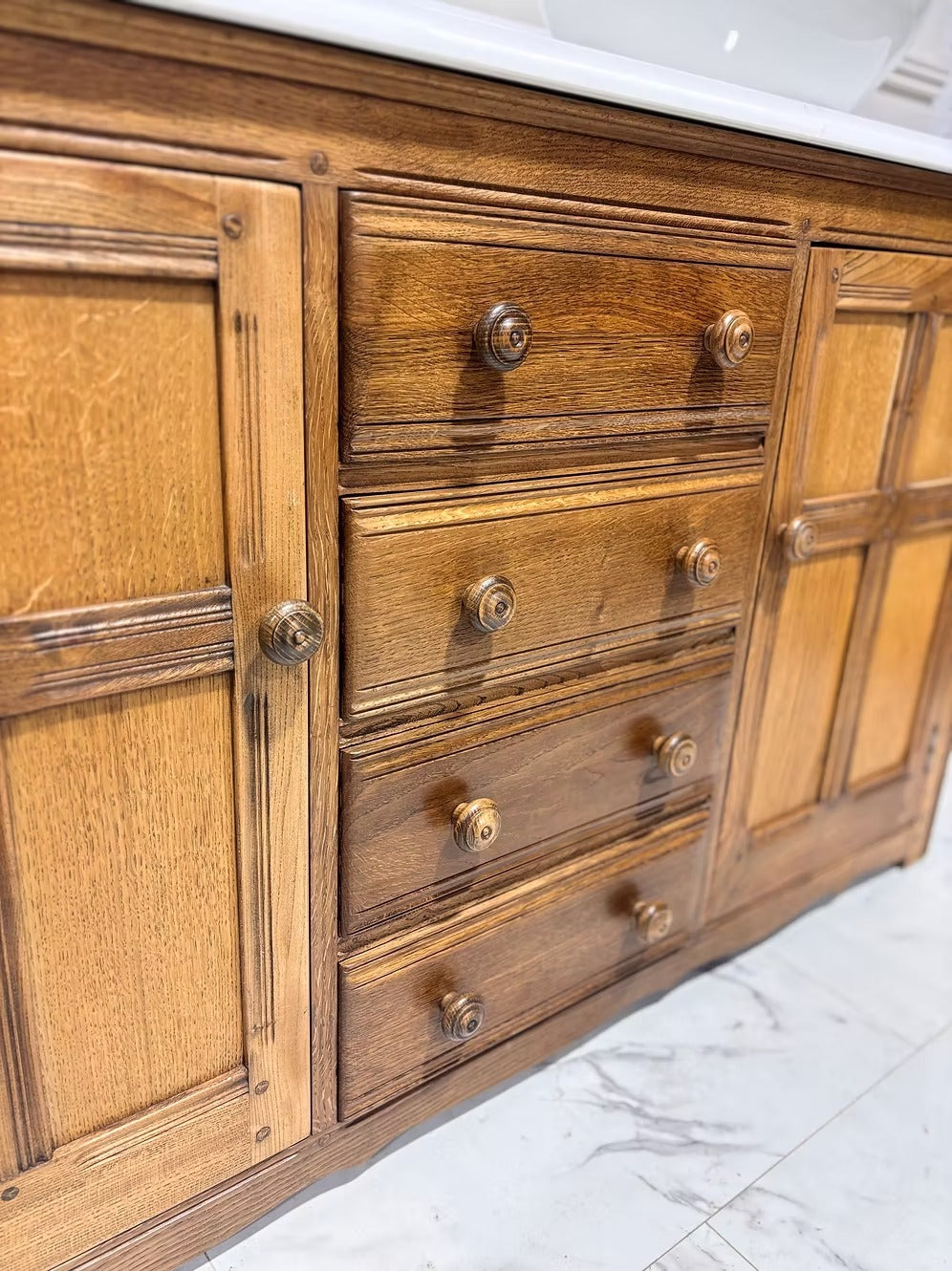 W1408mm Vintage Double Bathroom Vanity Unit - Elizabeth II - Available