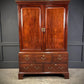 Georgian Mahogany Vintage Gentlemans Wardrobe