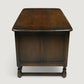 Ercol Pedestal Desk 5 Drawers File Drawer Old Colonial Dark FREE UK Delivery*. SBR10874/2908E