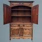 French Provincial Walnut Cupboard Stamped R Trotel