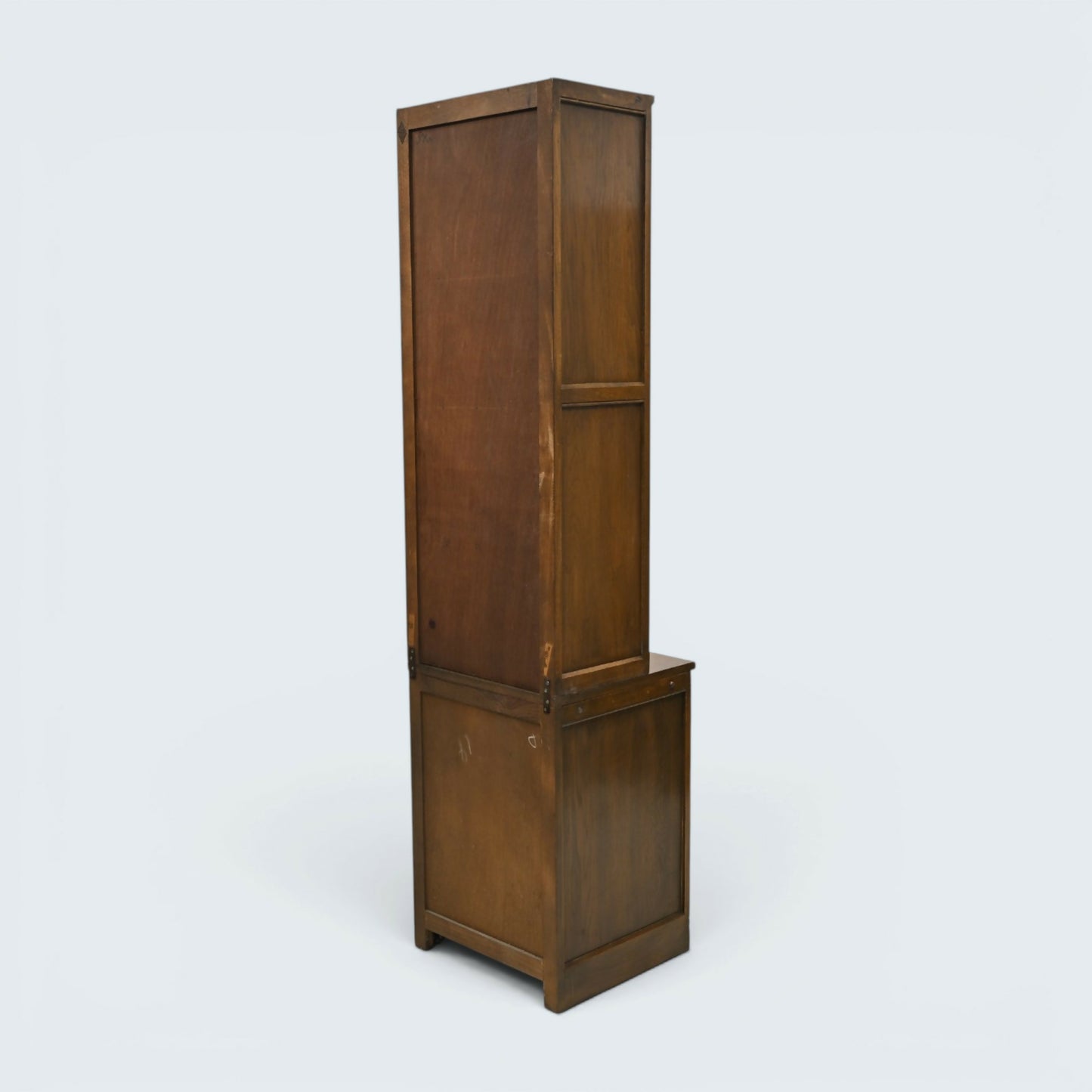 Old Charm Narrow Bookcase 4 Drawers 3 Shelves Light Oak FREE UK* Delivery