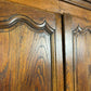Antique French Oak Two Door Armoire / Wardrobe