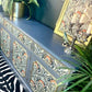 Upcycled Vintage Sideboard, Tv Unit , William Morris Print , Living Room, Dining Room Storage.