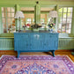 Vintage Blue Sideboard/lacquered cabinet