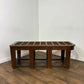Edwardian Oak Luggage Stand / Hall Bench