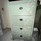 Green tall chest of drawers