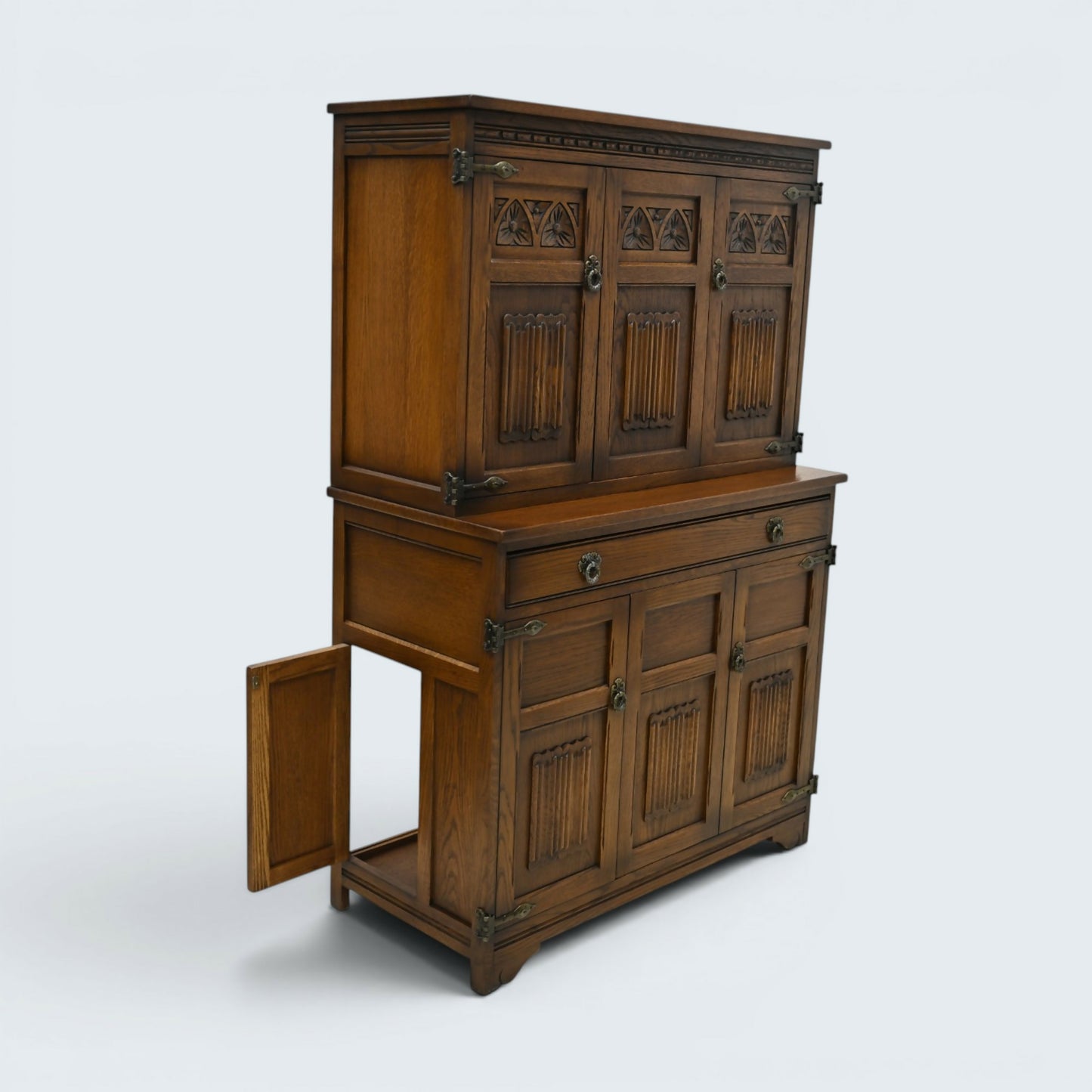 Old Charm Home Office Workstation Computer Cabinet Storage FREE UK Delivery*