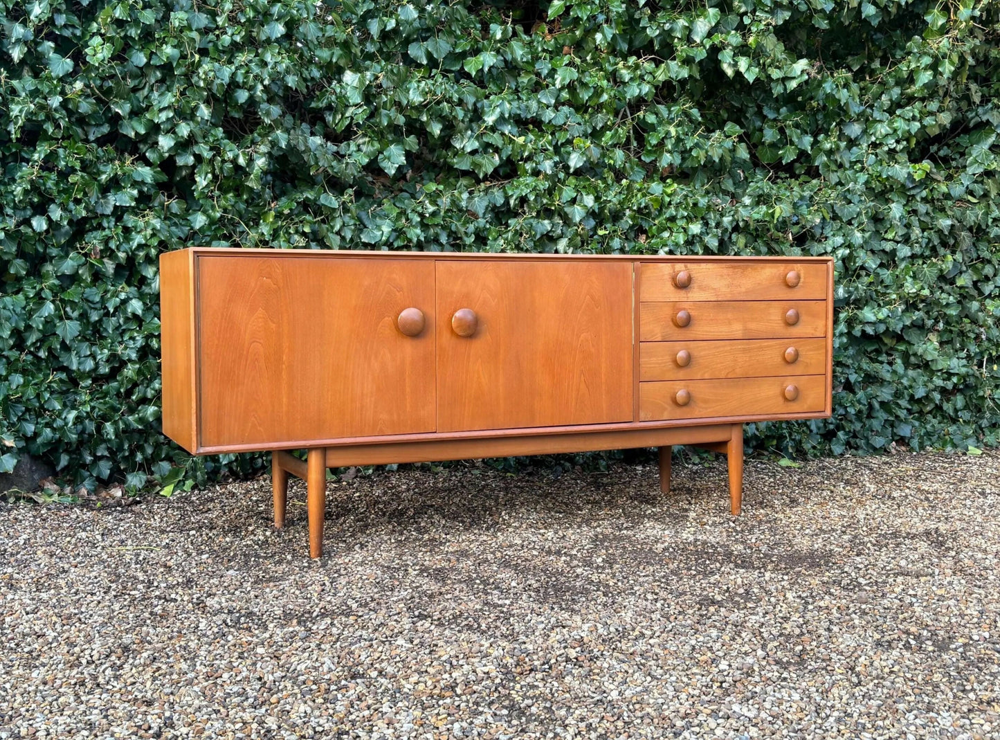 Vintage Mid Century Teak Sideboard c.1970s
