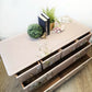 pink stag minstrel chest of drawers