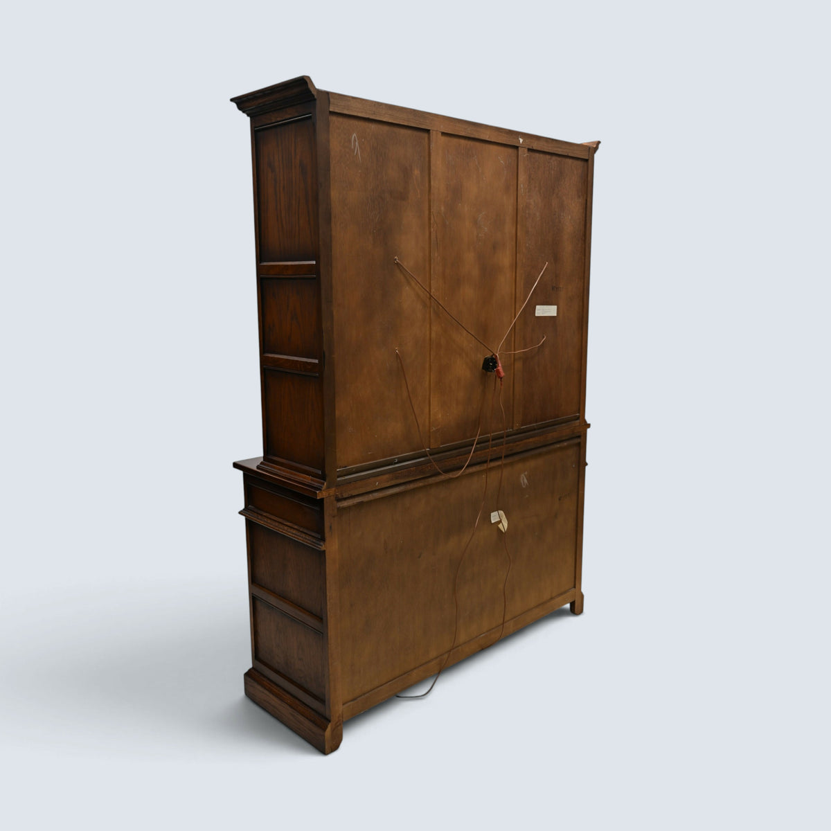Old Charm Lancaster Sideboard Display Cabinet Tudor Brown FREE UK Delivery*