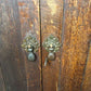 Vintage Rustic Oak Two Door Cabinet