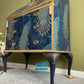 Peacock Blue and gold bureau - on order