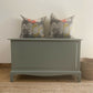 Stag green blanket box