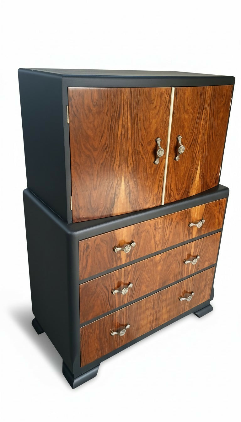 Upcycled Art Deco Tallboy
