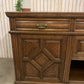 Large Oak Sideboard Dresser Base with 2door and 3 Drawer and Pull Down Shelves