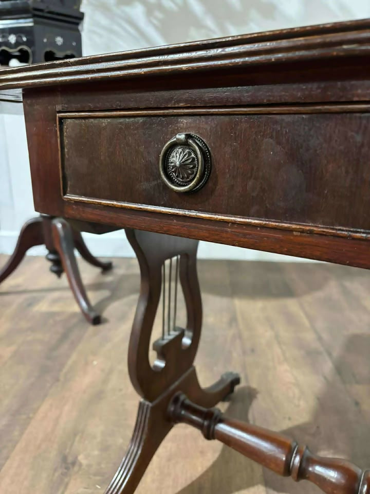 Regency Style Drop Leaf Sofa table