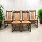 6 Ercol Dining Chairs Including 2 Carvers Golden Dawn Baluster FREE U* Delivery