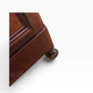 Antique Flame Mahogany Louis XVI Style Marble Top chest of drawers