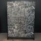 Upcycled Mid-Century Armoire Grey Woodland Stag Wardrobe, Custom Commission