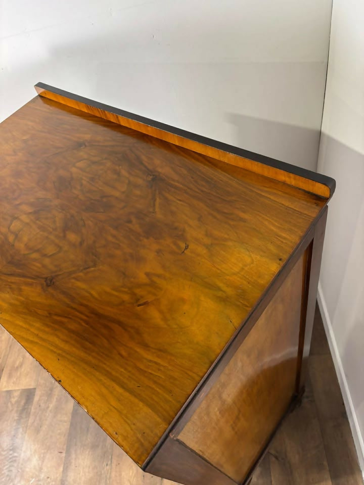 Art Deco Walnut Tallboy