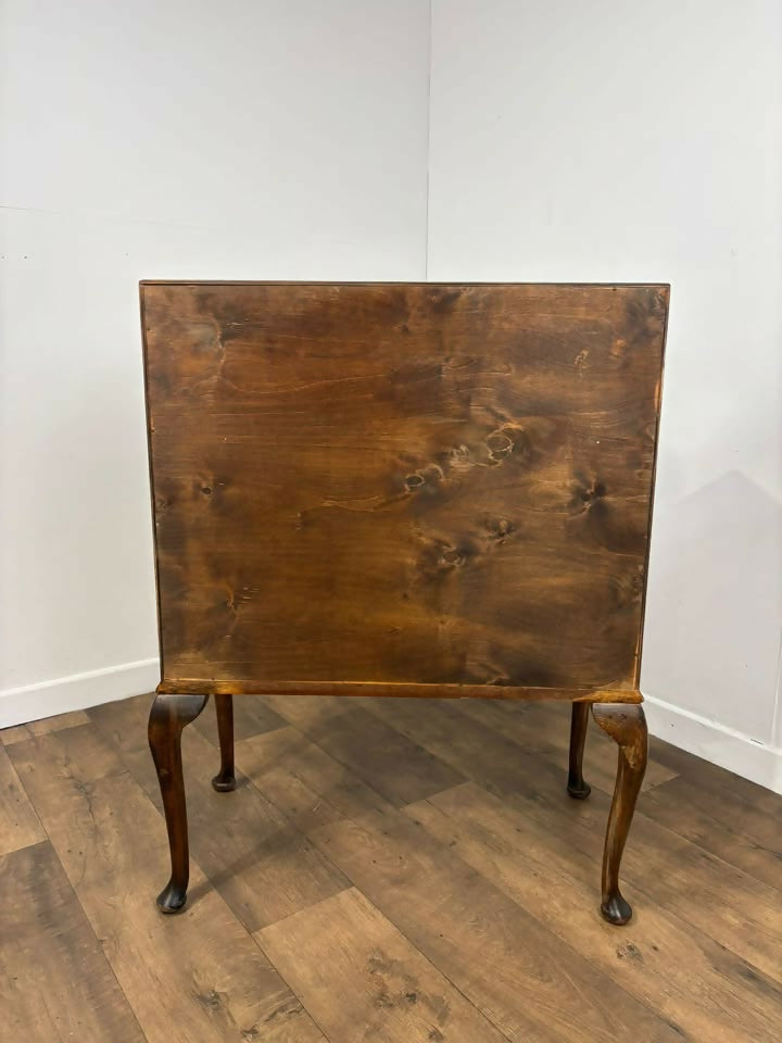 Vintage Figured Walnut Bureau