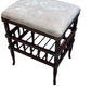 Antique Mahogany late Victorian spindle stool