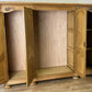 Wardrobe Vintage French Style Oak Four Door Carved Armoire Cabinet LOT 6116