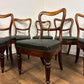 Set of Six Victorian Mahogany Dining Chairs