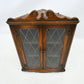 Old Charm Hanging Corner Display Cabinet Leaded Glass Tudor Brown FREE Delivery* SBR9863/0312D