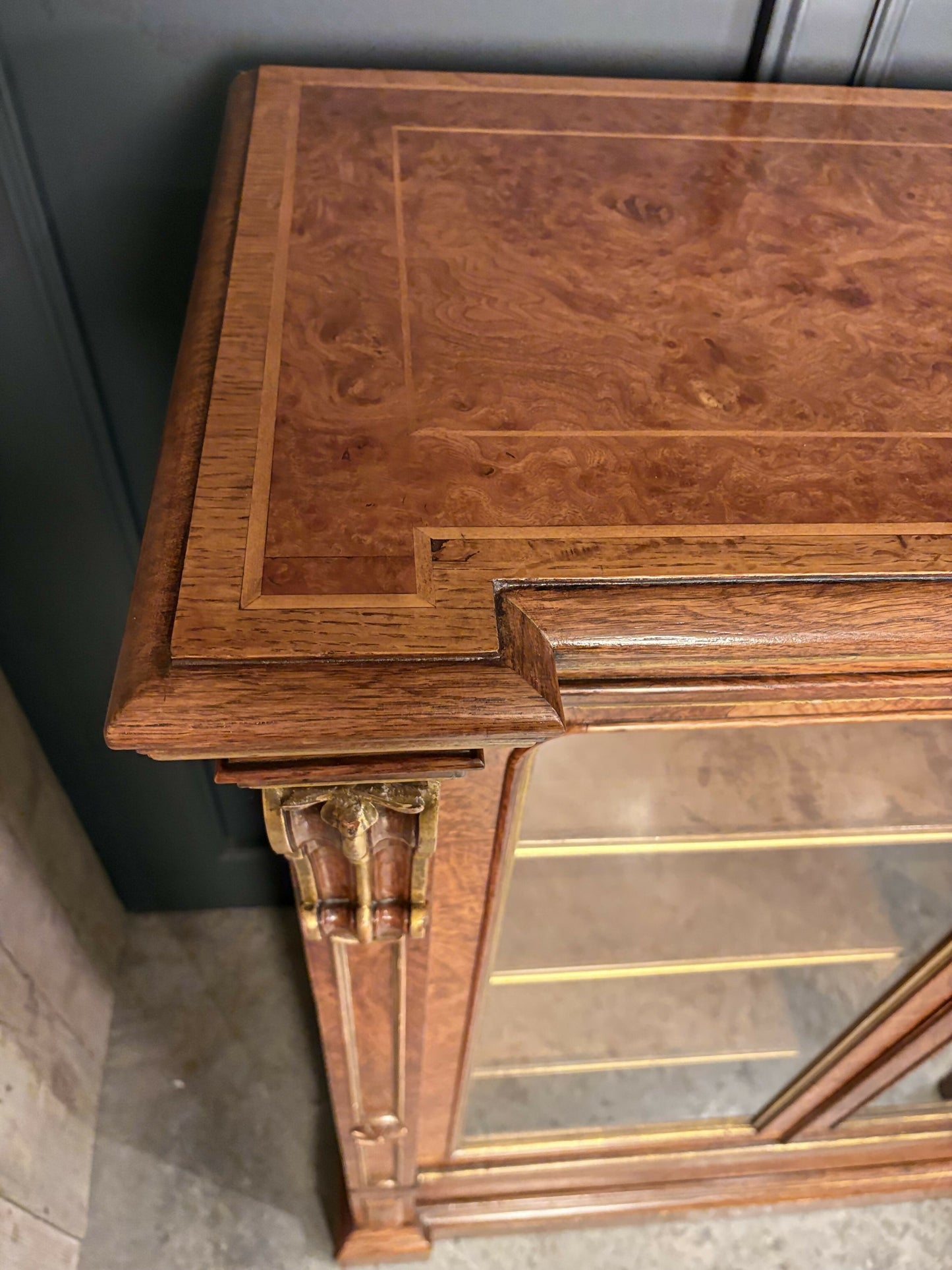 Impressive Extra Large Pollard Oak Vintage Library Bookcase