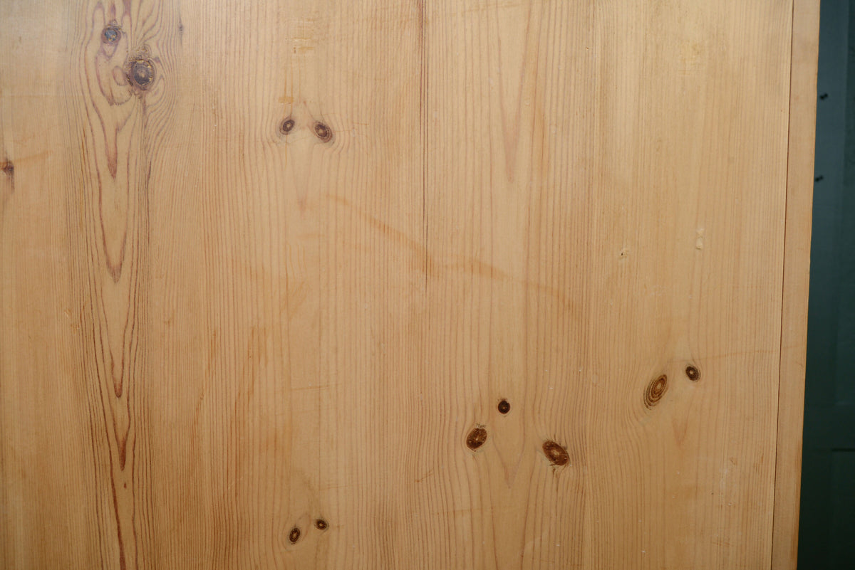Victorian Style Pine Double Wardrobe with Drawers - Modern