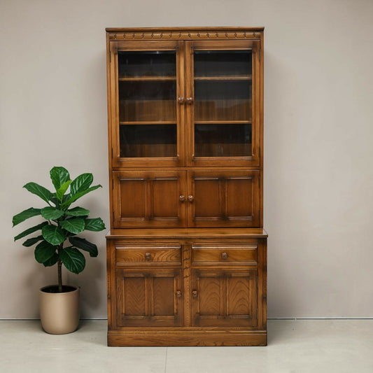 Ercol Mural Wall Unit Drinks Display Cabinets Golden Dawn FREE UK Delivery*