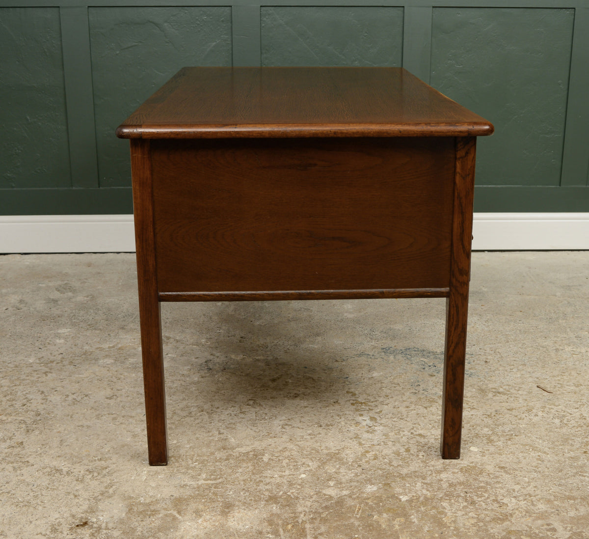 Mid Century Oak Desk - Teachers Desk - 1950s -1960s