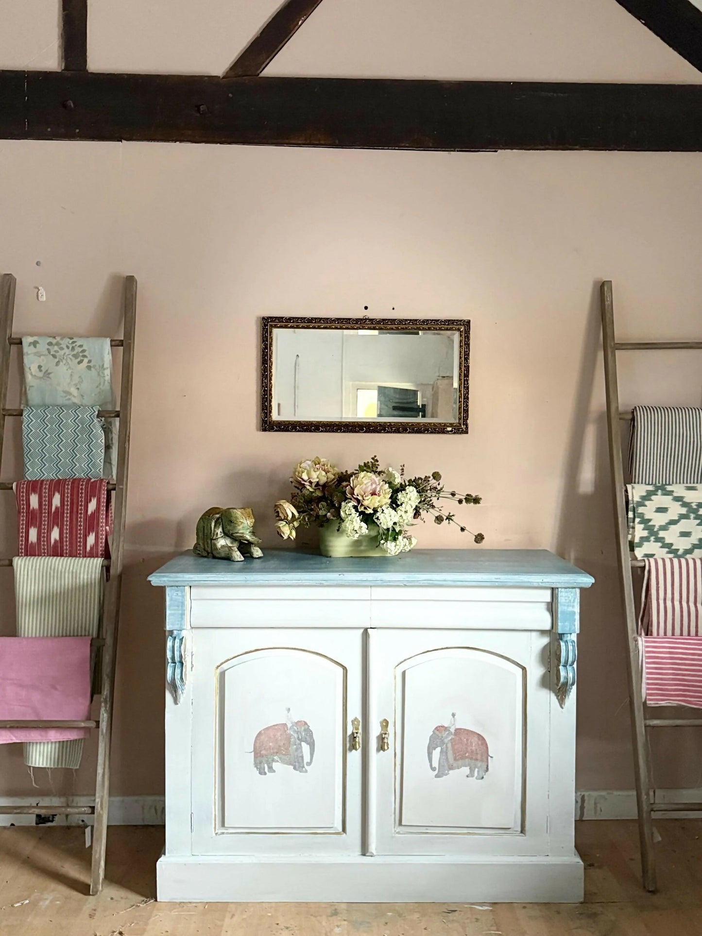 Rustic Cupboard/vintage storage/bathroom cabinet/hallway table,