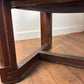 Georgian Mahogany Throne Arm Chair - From Ruthin Court House
