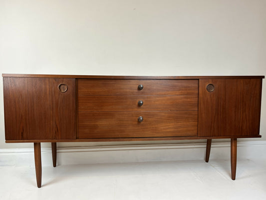 Mid Century Avalon Teak Sideboard Vintage Credenza TV Stand Retro 163cm Buffet