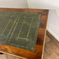 Reproduction Yew Wood Twin Pedestal Desk