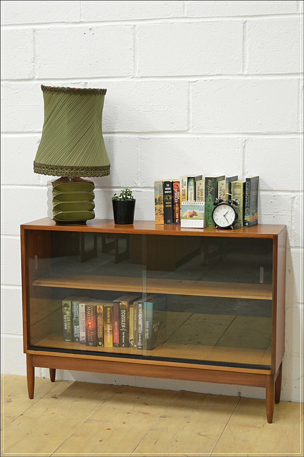 vintage teak sideboard Greaves & Thomas bookcase mid century danish design DESIGN