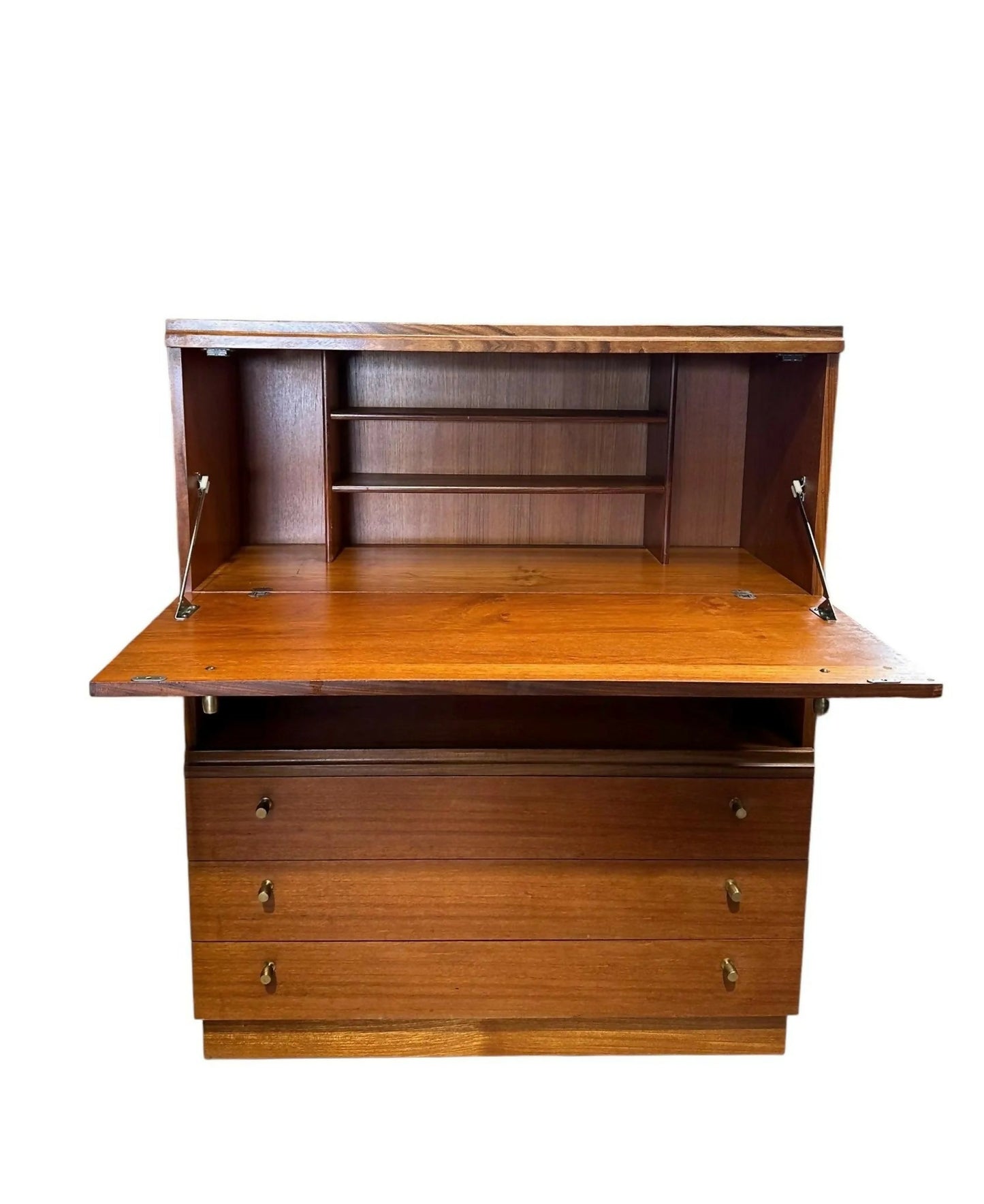 Mid-Century Bureau chest of drawers by Turnidge of London