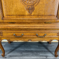 Cabinet Vintage French Style Oak Carved Sideboard with Drawer LOT 3757