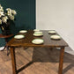 Vintage Dark Oak Dining Table6