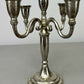 Pair of Candelabras Vintage French Style Metal Five Arm Candle Holders LOT 6482