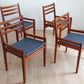 Mid century retro dining chairs by Meredew