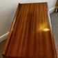 Vintage Lebus Chest of Drawers Deep 2 Drawer Mid Century Brass Infinity Handles