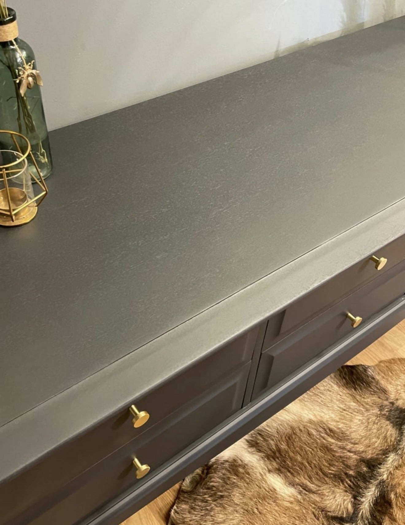 Pro spray painted Stag console table / sideboard ANY COLOUR