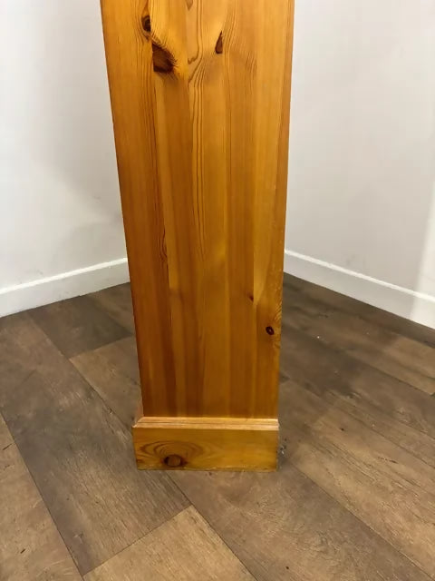 Contemporary Pine Open Bookcase