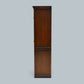 Old Charm Wall Top Unit Bookcase Leaded Glass Display Tudor Brown FREE Delivery*