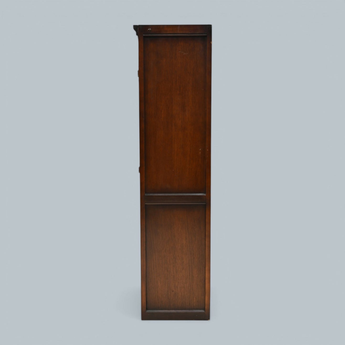Old Charm Wall Top Unit Bookcase Leaded Glass Display Tudor Brown FREE Delivery*